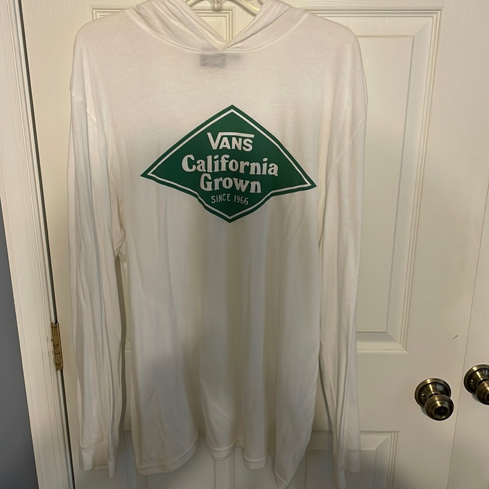 White Vans Hoodie